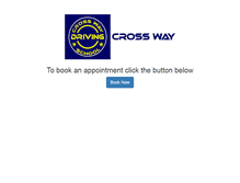 Tablet Screenshot of crosswaydrivingschool.com